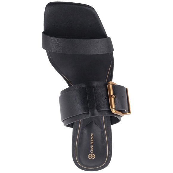 Giani Bernini Women's Hillarry Buckle Block Heel Dress Sandals - Picture 2 of 4
